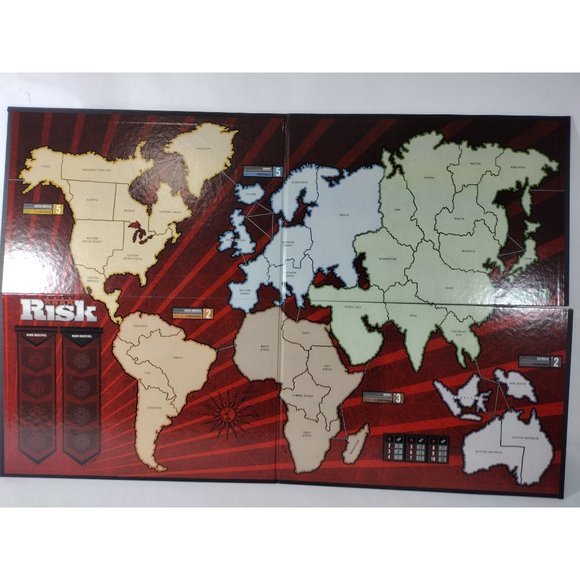 Risk Board Game 2008 Hasbro Parker Brothers Strategy Game Complete - Picture 11 of 16
